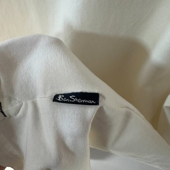 White Ben Sherman XL Men's Polo Shirt - Picture 6 of 11